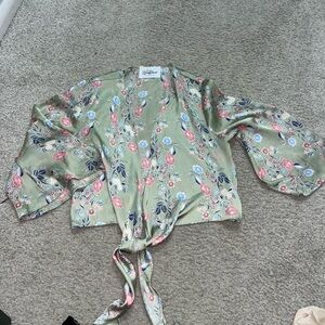 Wildflowers Pastel Floral Top